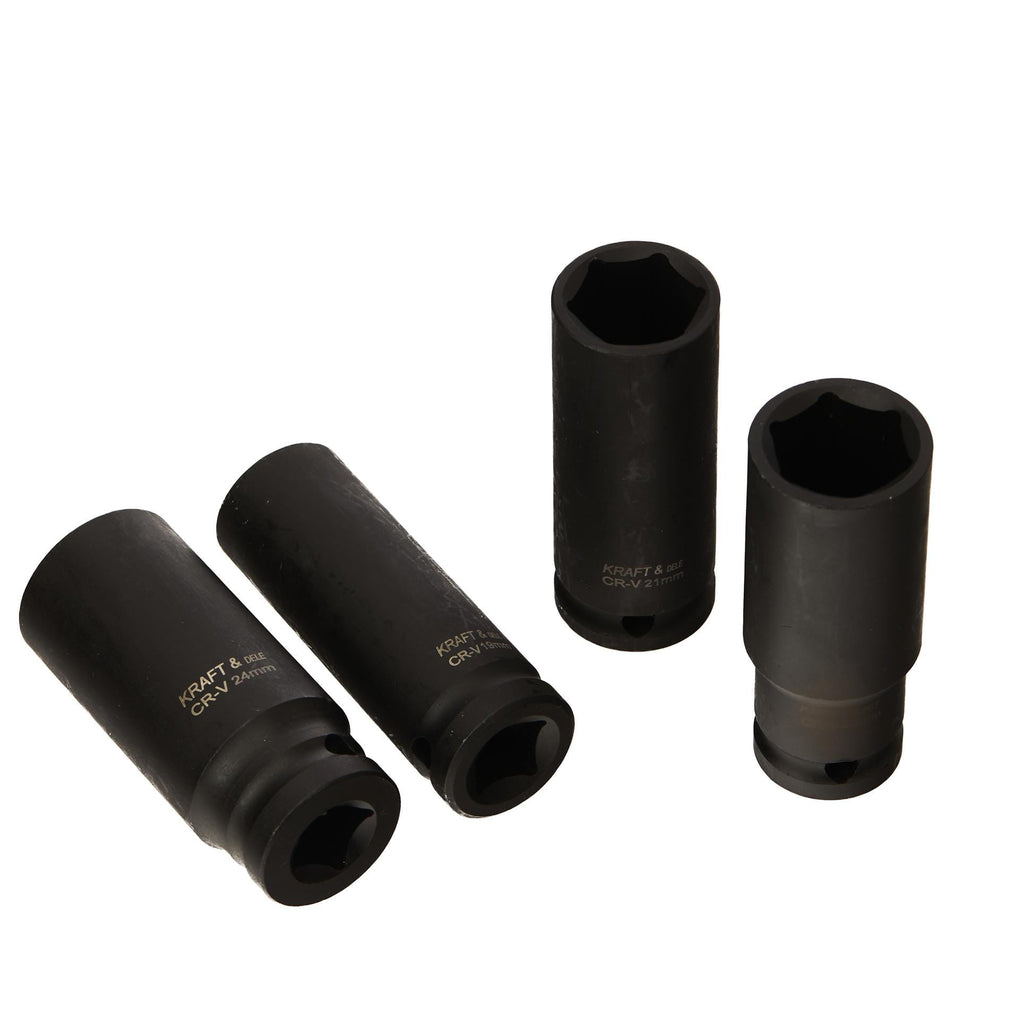 KRAFT&DELE 1/2-tolline löökpadrunite komplekt 10–32 mm, 16 tk KD11749 – pilt 6