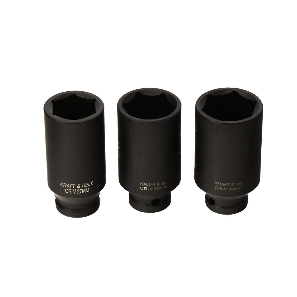 KRAFT&DELE 1/2-tolline löökpadrunite komplekt 10–32 mm, 16 tk KD11749 – pilt 7