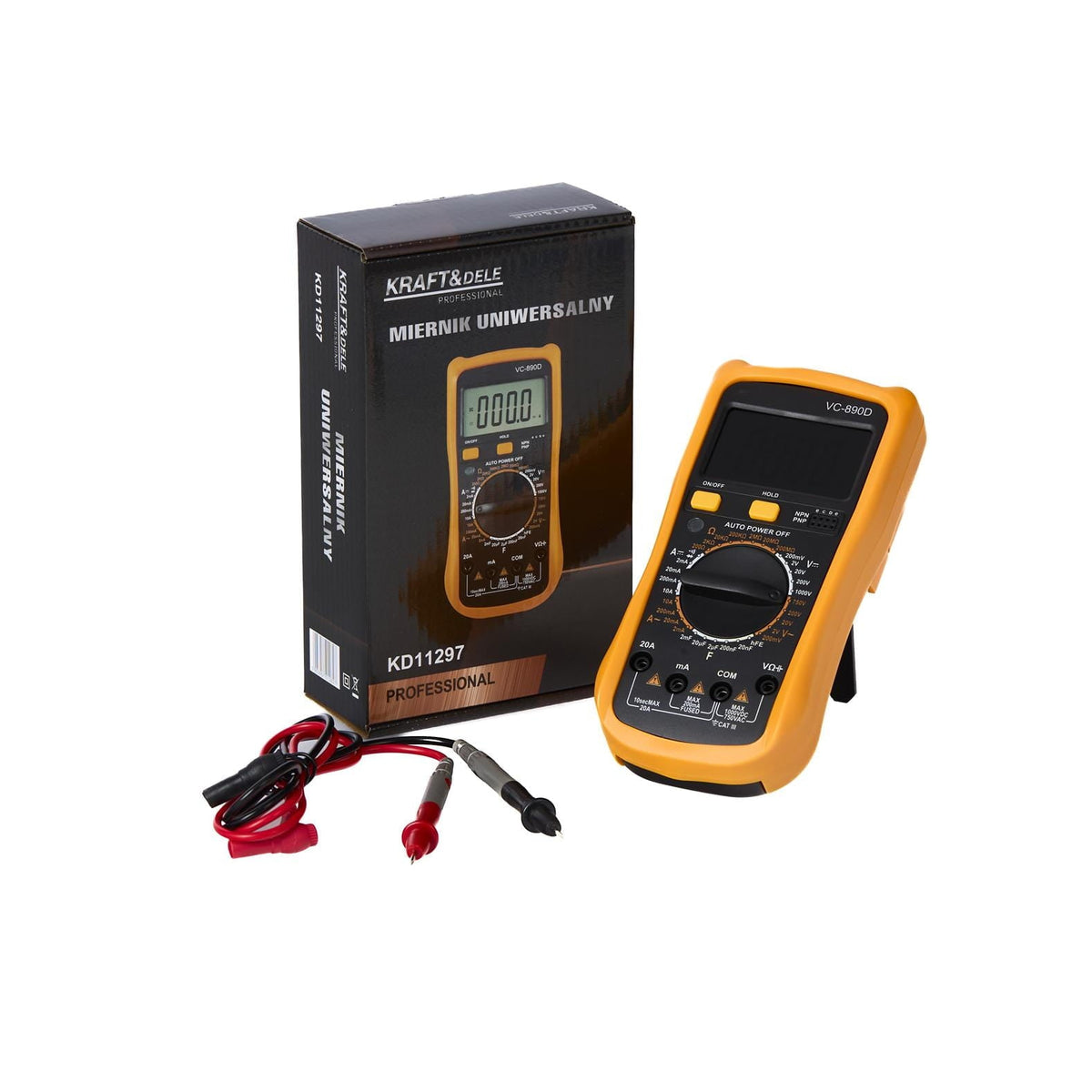 KRAFT&DELE digitaalne multimeeter KD11297 – pilt 1