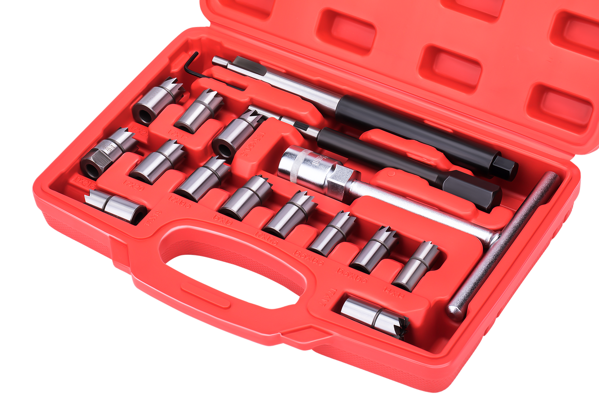 Pihustipesade puhastusfreeside komplekt, 17-osaline KD12504 – pilt 4
