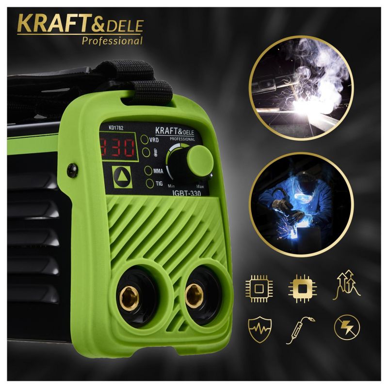 KRAFT&DELE Inverter-keevitusaparaat 330A MMA TIG LIFT VRD KD1782