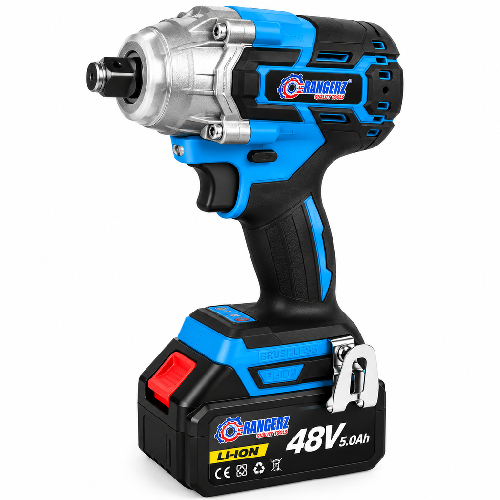 RANGERZ 3-ühes akuga tööriistakomplekt 48 V 5,0 Ah, 2 akuga RS-5017B – pilt 2