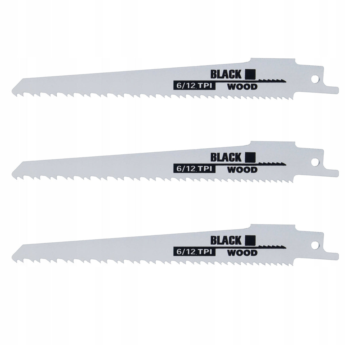 Tiigersae saelehed 3 tk 13 mm kinnitusega, mustad 43404 – pilt 4