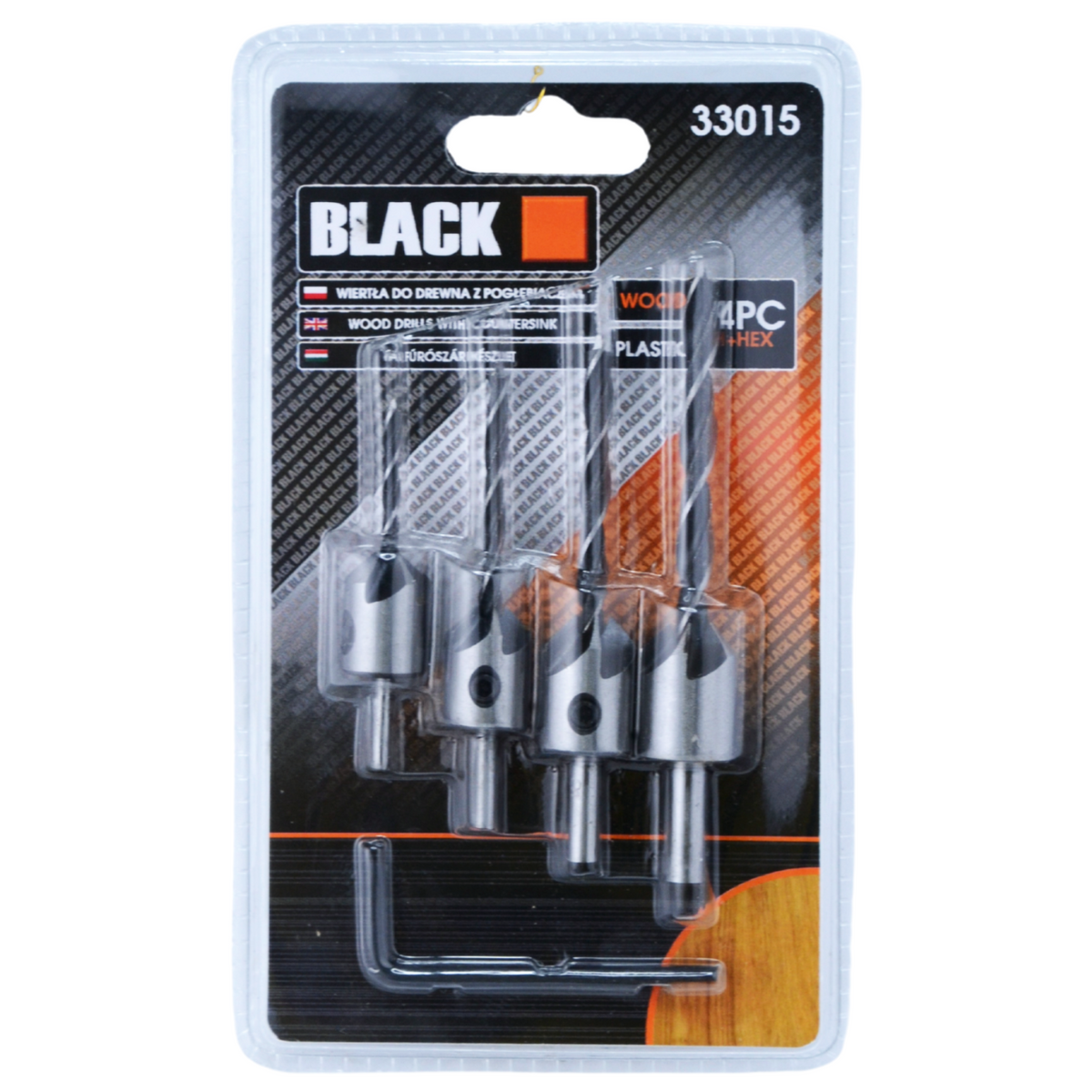 Süvistiga puidupuuride komplekt 4 tk 3–6 mm 33015 (C41) (P) – pilt 5