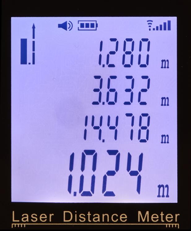 KRAFT&DELE laserkaugusmõõtja 60 m KD10406 – pilt 9