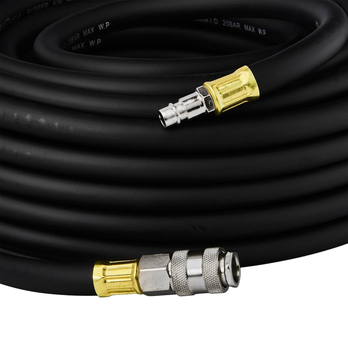 KRAFT&DELE kiirliitmikega pneumaatiline kummivoolik 10 × 17 mm 20 m KD1467 – pilt 2