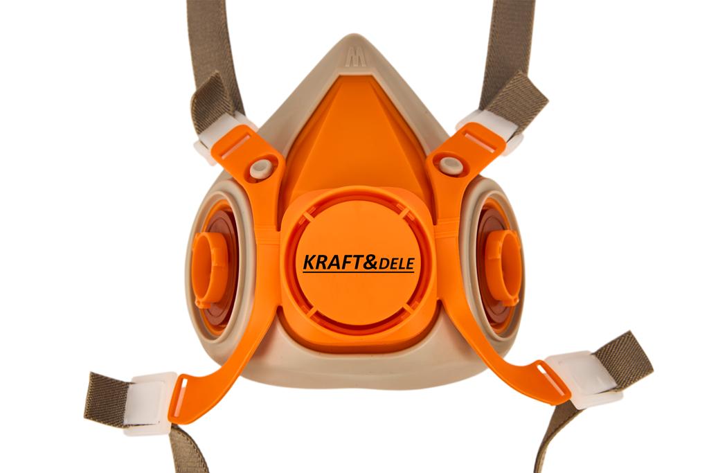 Korduskasutatav värvimistööde poolmask filtritega, suurus L KD10030 – pilt 4