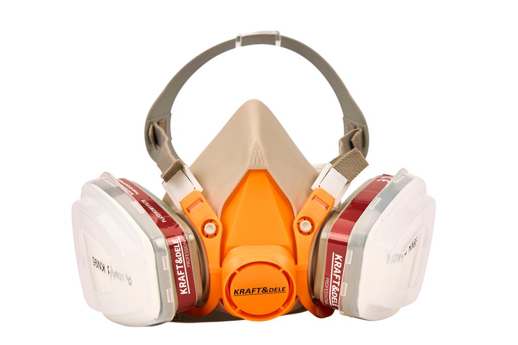 Korduskasutatav värvimistööde poolmask filtritega, suurus L KD10030 – pilt 10