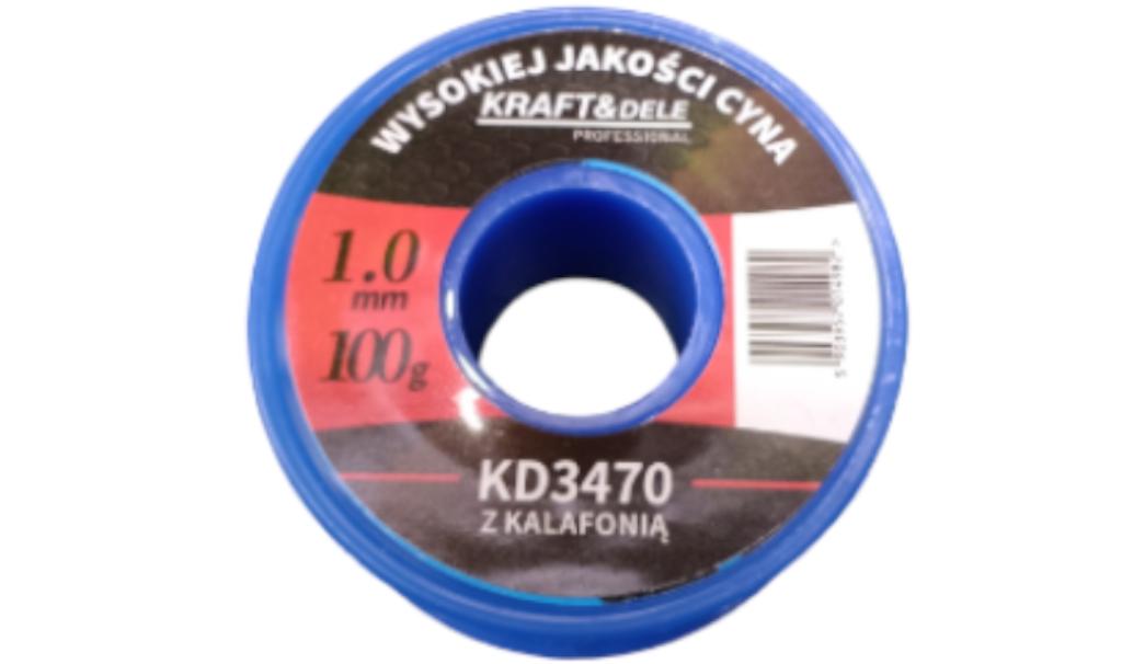Kampoliga jootetraat 1 mm 100 g KD3470 – pilt 9