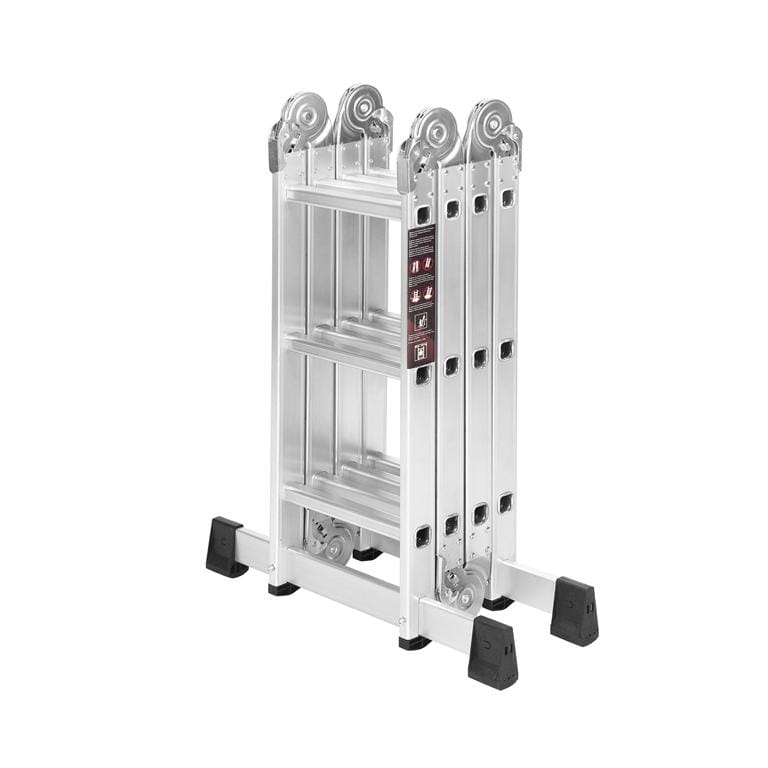 KRAFT&DELE platvormiga kokkupandav alumiiniumredel 4 × 3, 346 cm KD4070 – pilt 3
