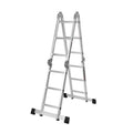KRAFT&DELE platvormiga kokkupandav alumiiniumredel 4 × 3, 346 cm KD4070 – pilt 1