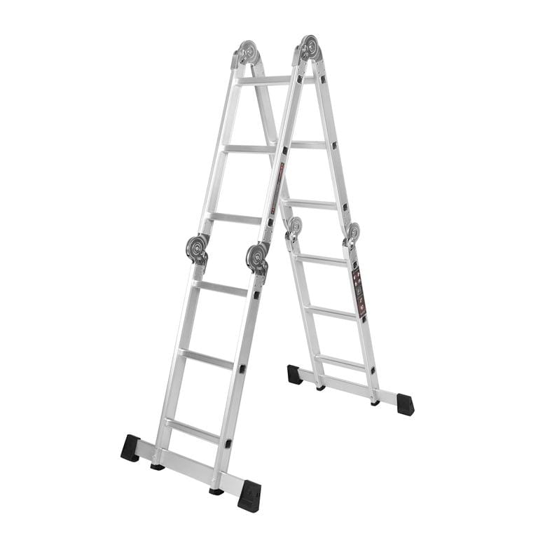 KRAFT&DELE platvormiga kokkupandav alumiiniumredel 4 × 3, 346 cm KD4070 – pilt 8