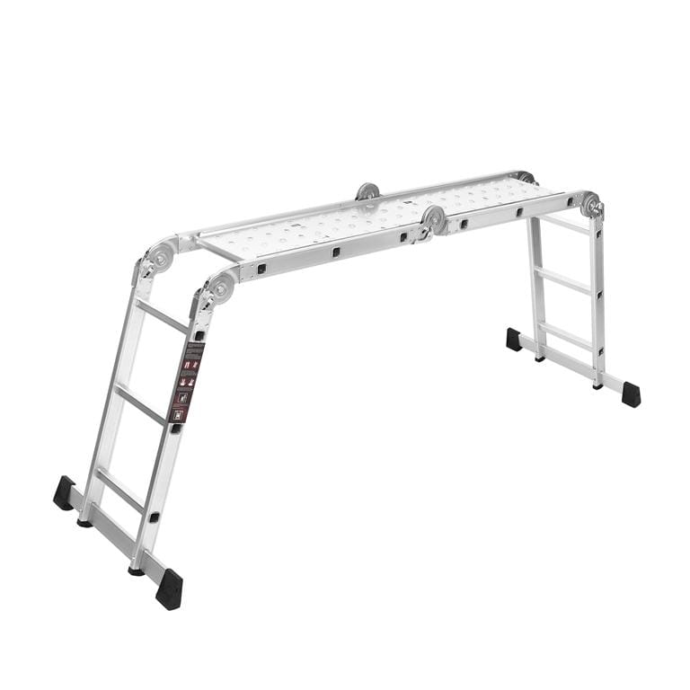 KRAFT&DELE platvormiga kokkupandav alumiiniumredel 4 × 3, 346 cm KD4070 – pilt 9