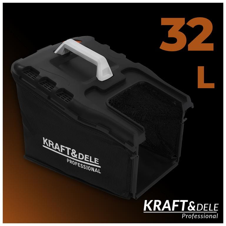 KRAFT&DELE akumuruniiduk 21 V 4 Ah 32 l, niitmiskõrgus 25–65 mm KD5550 – pilt 7