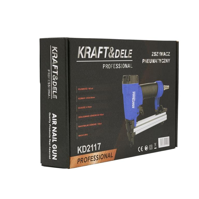 Kraft&Dele pneumaatiline klambripüstol KD2117 – pilt 3