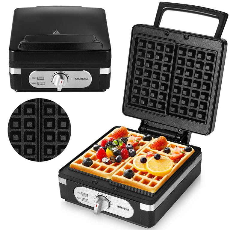 Kraft&Dele vahvlimasin 2000 W KD4100 – pilt 3
