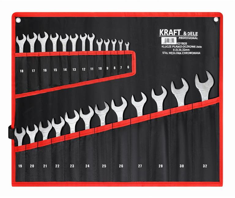 KRAFT&DELE kombivõtmete komplekt 25 tk KD10920 – pilt 1
