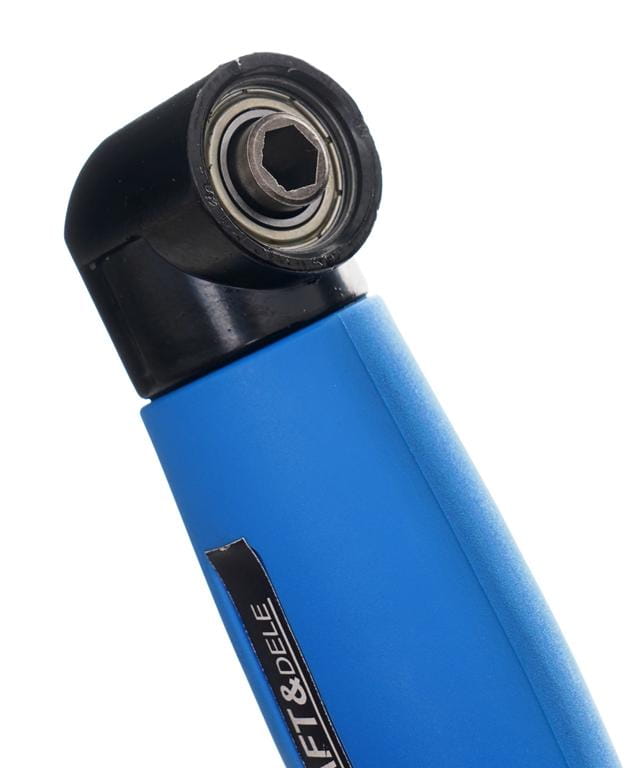 KRAFT&DELE 90° nurgaadapter 1/4" HEX 155 mm kruvikeerajale KD10798 – pilt 2