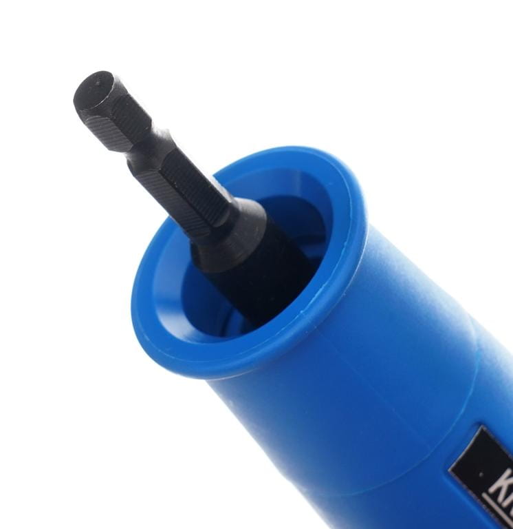 KRAFT&DELE 90° nurgaadapter 1/4" HEX 155 mm kruvikeerajale KD10798 – pilt 3