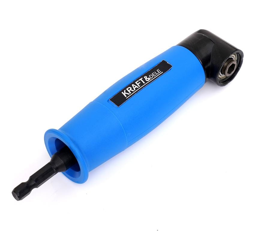 KRAFT&DELE 90° nurgaadapter 1/4" HEX 155 mm kruvikeerajale KD10798 – pilt 1