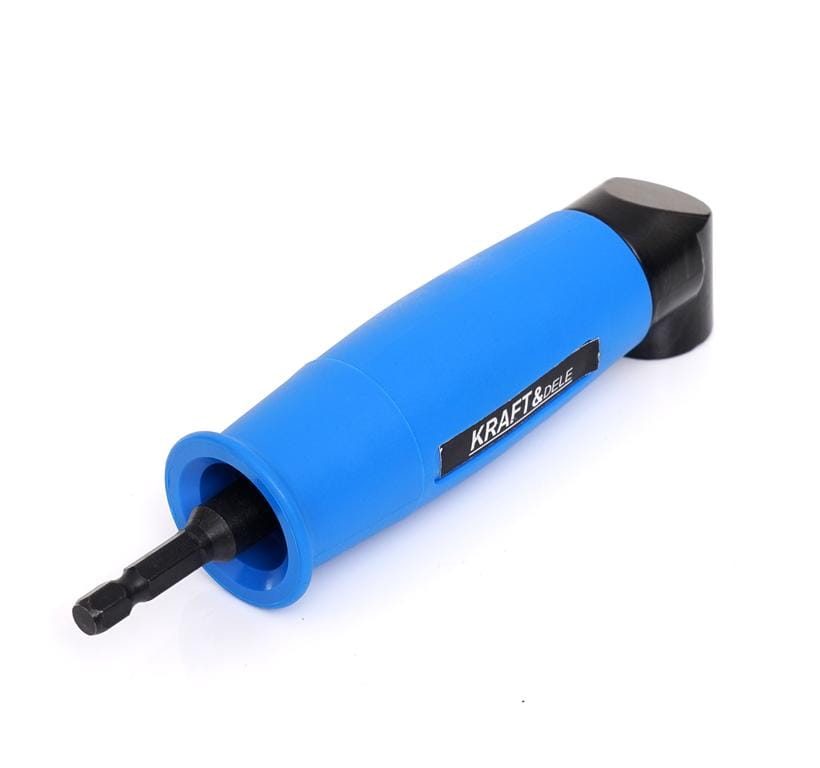 KRAFT&DELE 90° nurgaadapter 1/4" HEX 155 mm kruvikeerajale KD10798 – pilt 7