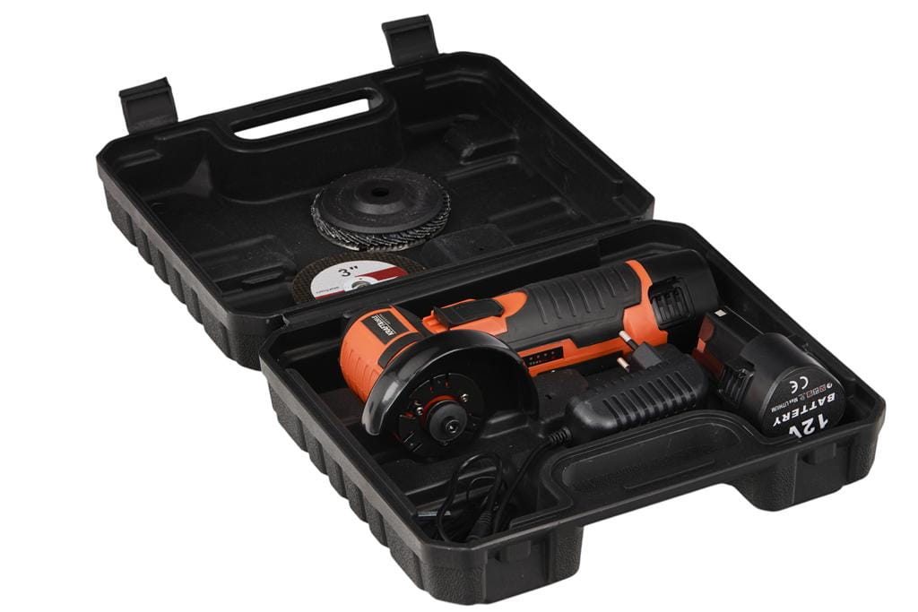 KRAFT&DELE harjavaba akutoitega nurklihvmasin kahe 12 V akuga KD3161 – pilt 6