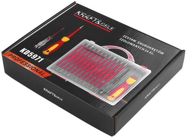 14-osaline isoleeritud kruvikeerajate komplekt KD5971 – pilt 2