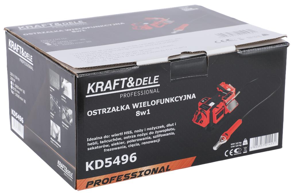 KRAFT&DELE 8-ühes multifunktsionaalne teritaja KD5496 – pilt 2