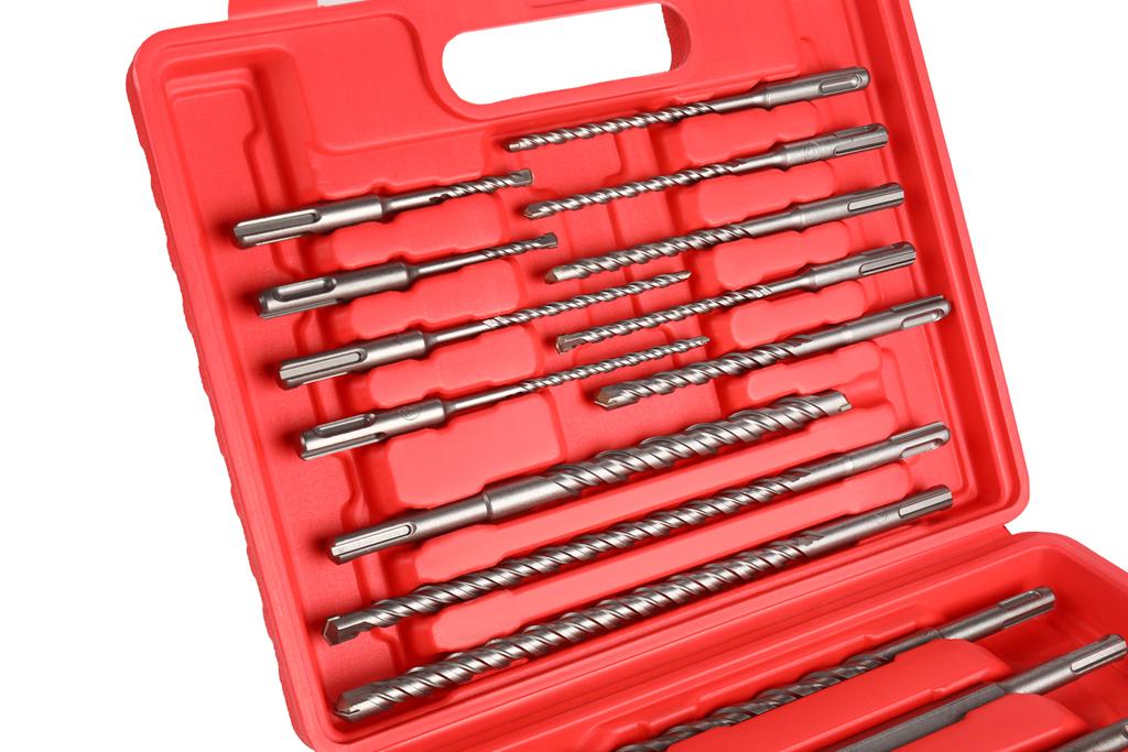17-osaline SDS+ betoonipuuride ja meislite komplekt KD10068 – pilt 2