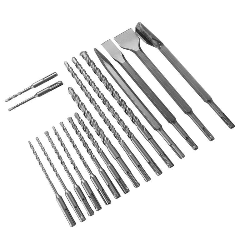 17-osaline SDS+ betoonipuuride ja meislite komplekt KD10068 – pilt 6