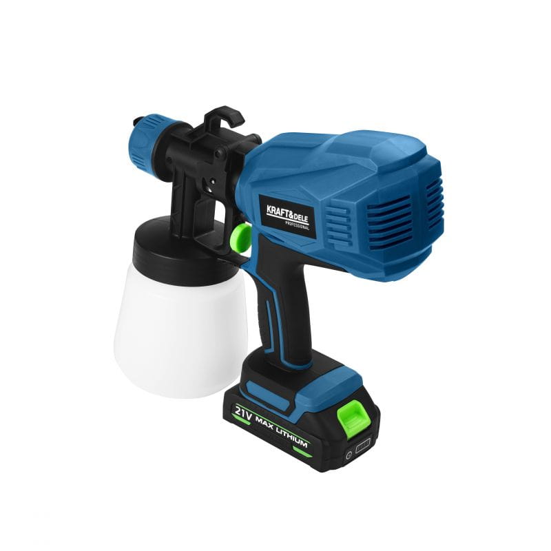 KRAFT&DELE juhtmevaba värvipihustuspüstol 21 V 2000 mAh KD5481 – pilt 7