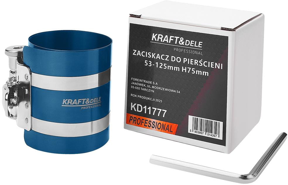 Klambrirõngaste pressimistangid 53–125 mm, töösügavus 75 mm KD11777 – pilt 6