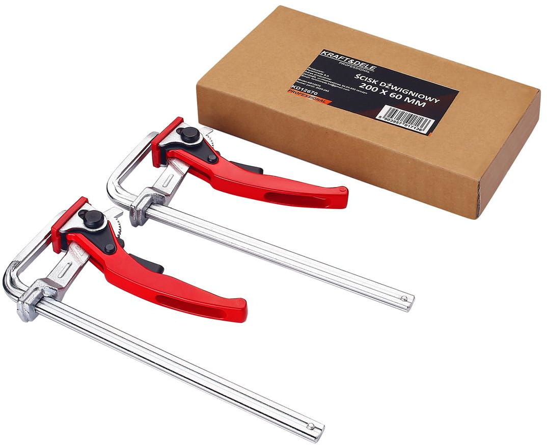 KRAFT&DELE hoovaklamber 200 × 60 mm KD12670 – pilt 5