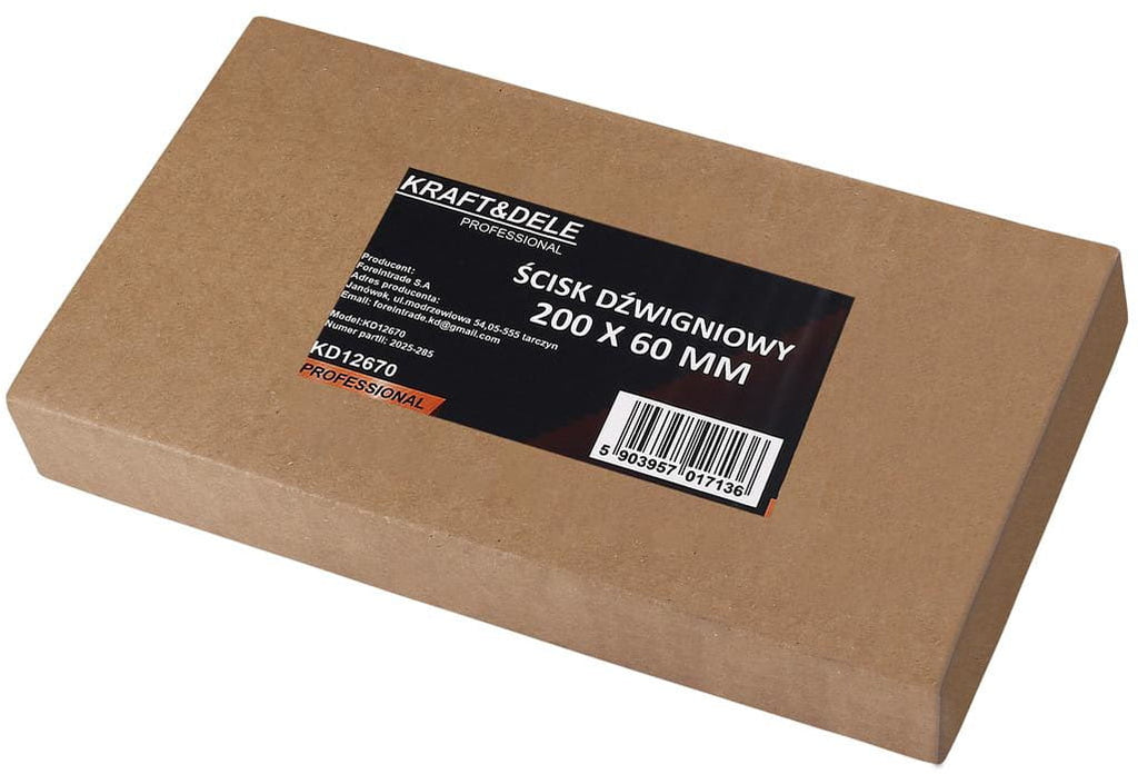 KRAFT&DELE hoovaklamber 200 × 60 mm KD12670 – pilt 6