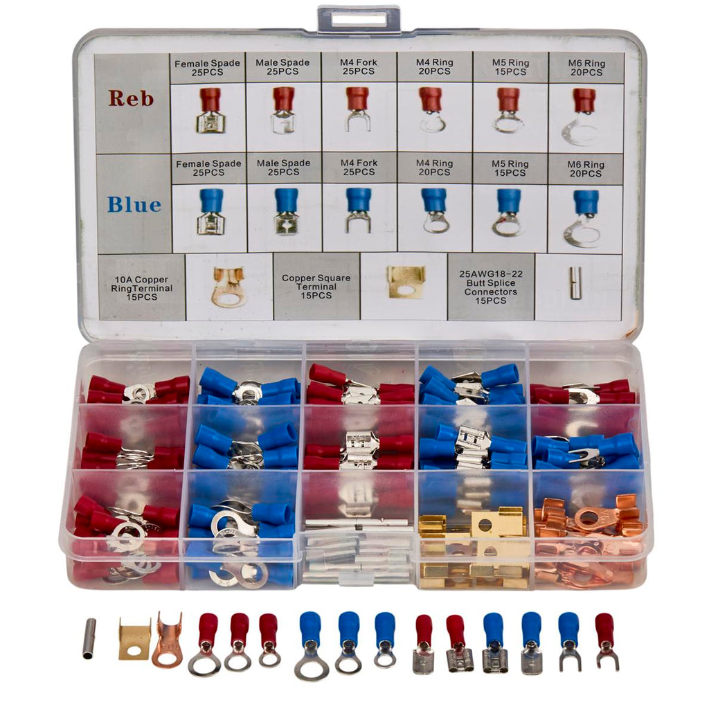 300 isoleeritud ühendusklemmi komplekt KRAFT&DELE KD10488 – pilt 2