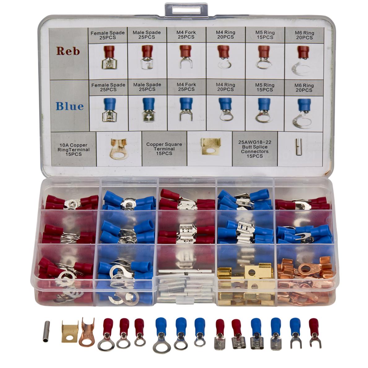 300 isoleeritud ühendusklemmi komplekt KRAFT&DELE KD10488 – pilt 2