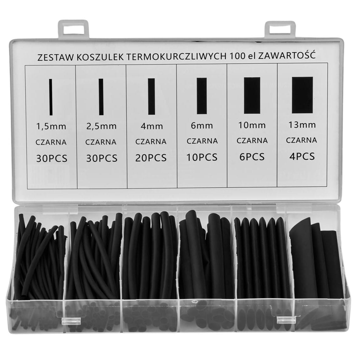 KRAFT&DELE termokahanevate torude komplekt 100 tk KD10919 – pilt 1