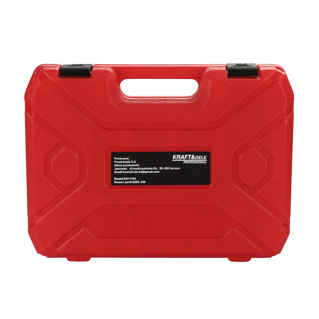 20-osaline sügavate kuuskant-löökpadrunite komplekt 1/2", 10–38 mm KD11794 – pilt 6