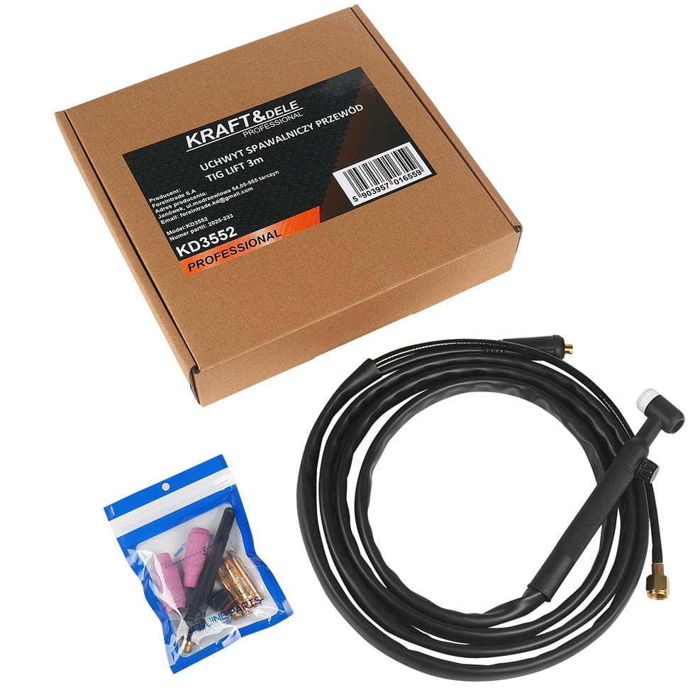TIG LIFT keevituspõleti 3 m KD3552 – pilt 1