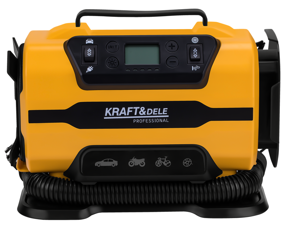 KRAFT&DELE autokompressor LED-taskulambiga 12 V / 230 V KD3441 – pilt 2