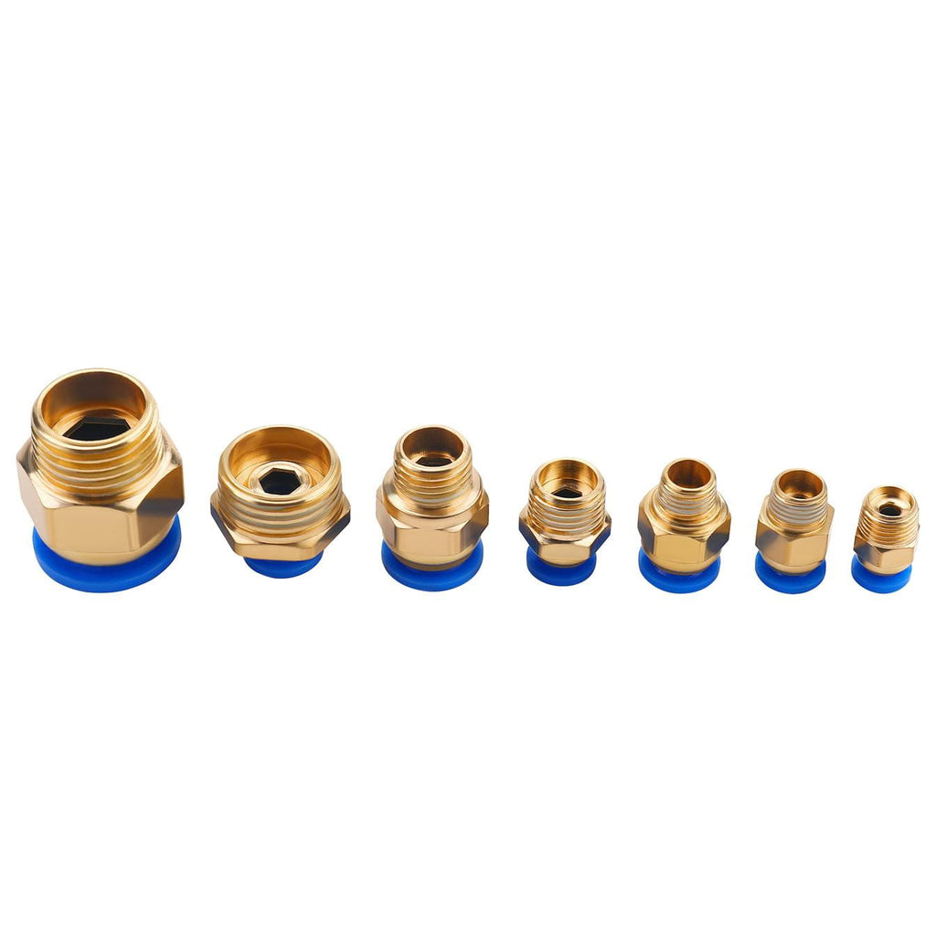 Pneumaatiliste kiirliitmike komplekt 72 tk KD5853 – pilt 5