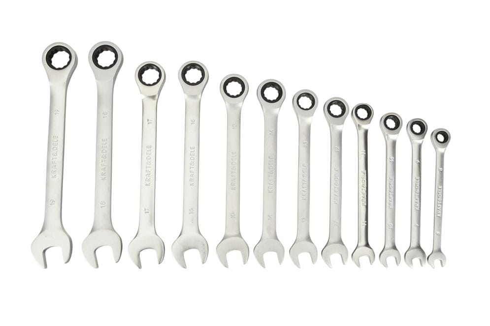 Käristiga kombivõtmete komplekt 8–19 mm 12 tk KD11301 – pilt 9