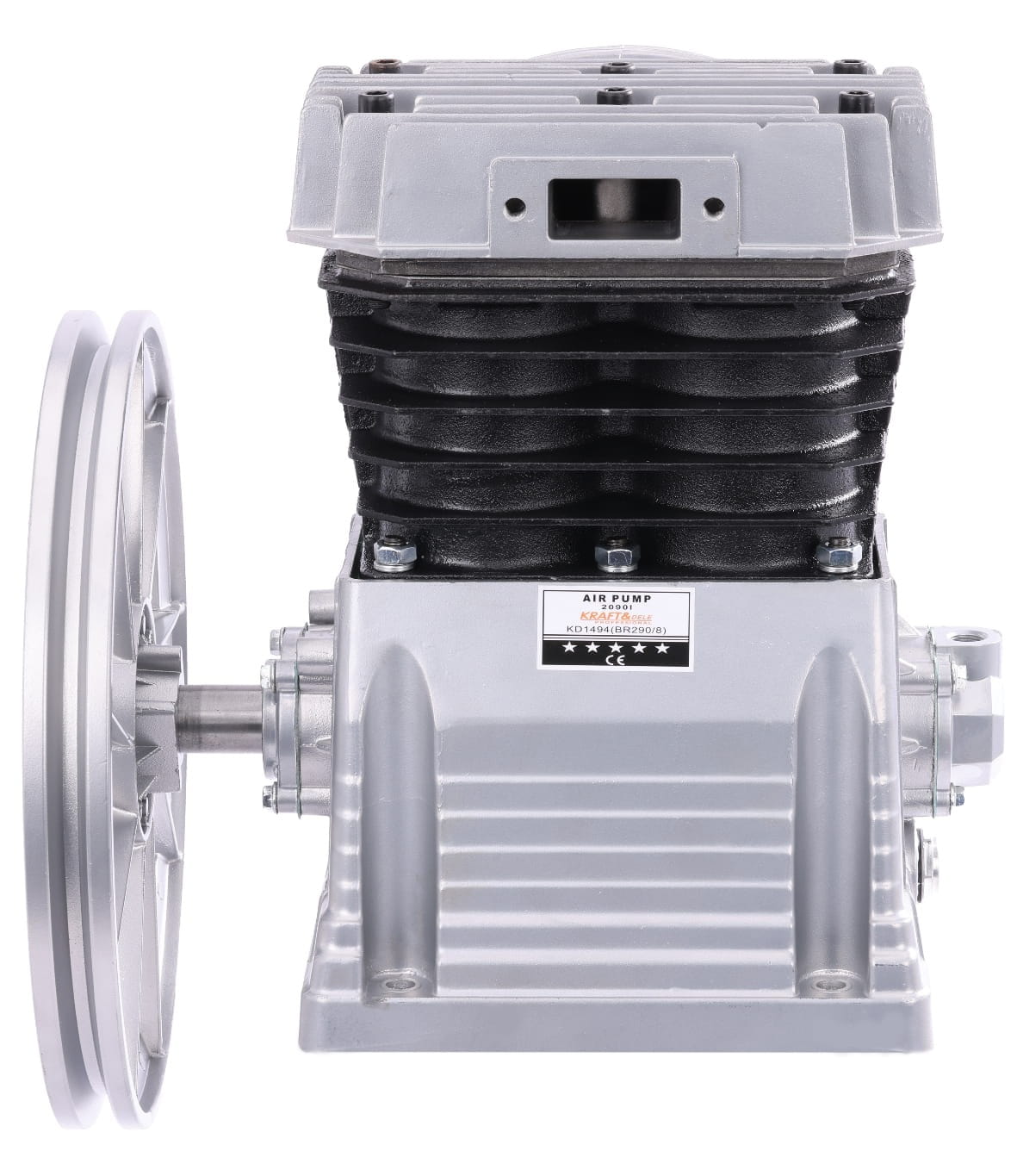 KRAFT&DELE kahe silindriga õhukompressori pump 5,5 kW ajamile 820 l/min KD1494 – pilt 4