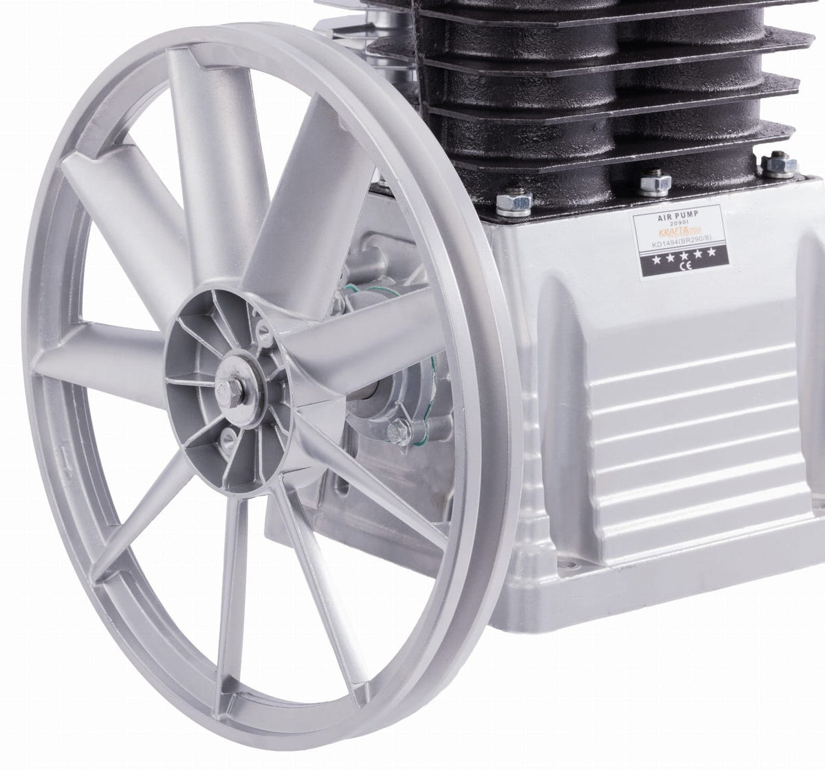 KRAFT&DELE kahe silindriga õhukompressori pump 5,5 kW ajamile 820 l/min KD1494 – pilt 7
