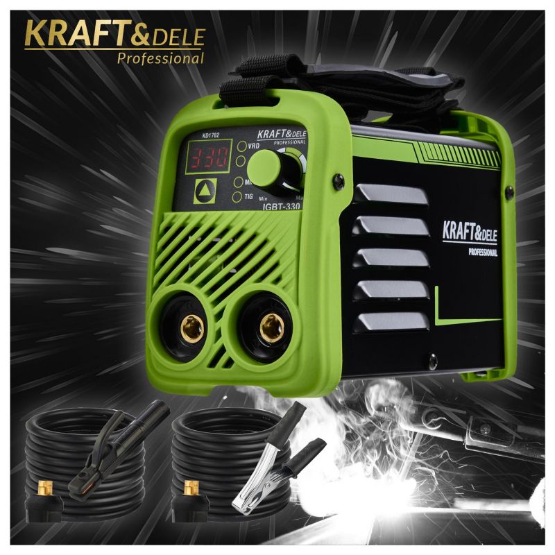 KRAFT&DELE Inverter-keevitusaparaat 330A MMA TIG LIFT VRD KD1782