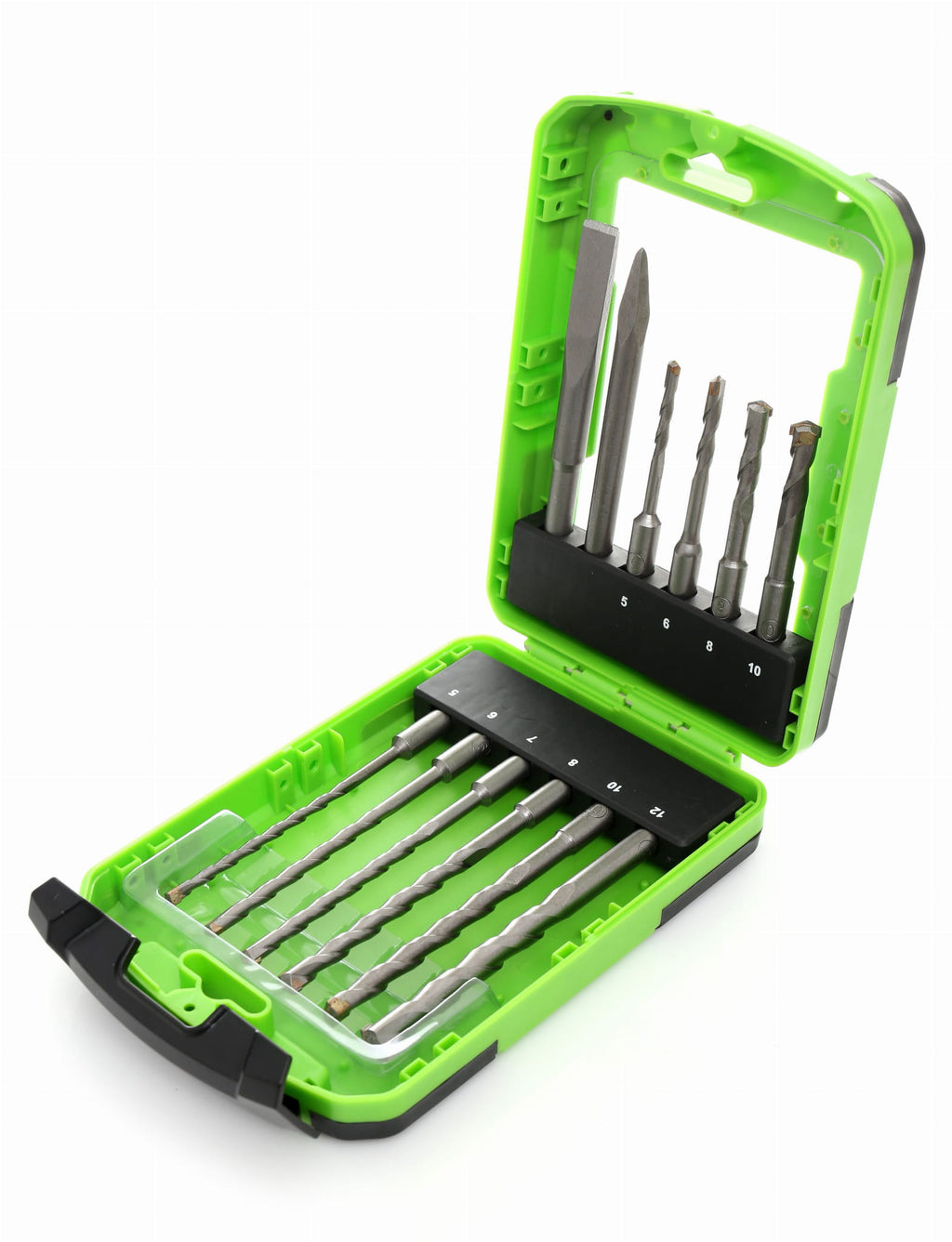 KRAFT&DELE 12-osaline puuride-meislite komplekt SDS KD988