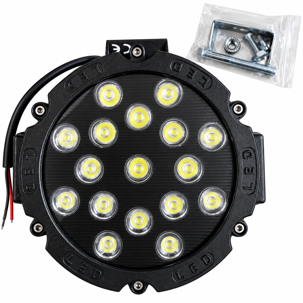 Ümmargune 51 W EPISTAR LED-töölamp hajusa valgusvihuga N1007 – pilt 2