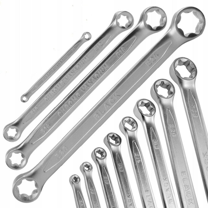 BLACKTOOLS 47-osaline mutrivõtmekomplekt 6–32 mm ja Torx-võtmetega 16010 – pilt 6