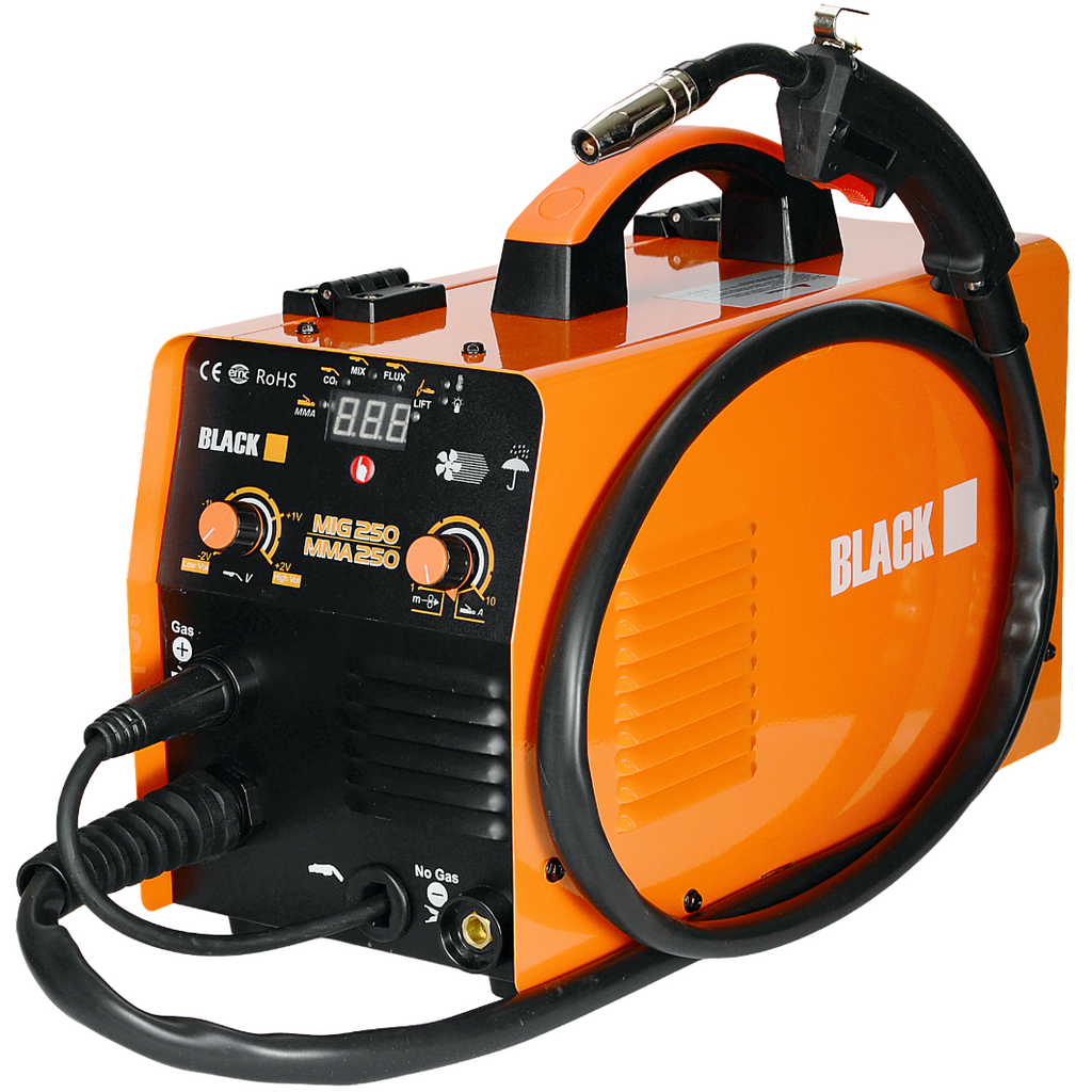 Blacktools MIG/MAG/FLUX/MMA keevitusseade 250 A 37415 – pilt 2