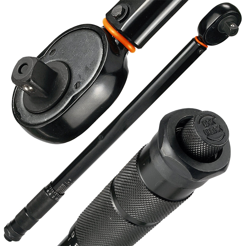 Blacktools 1/2″ momentvõti 28–210 Nm, 460 mm, CrMo ja CrV, rataste jaoks 11604 – pilt 3